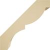 5"W x 10"D x 10"H Valencia Signature Urethane Knee Brace, Primed Tan view 4