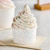 OCS Parts Paper Ice Cream Cups | 50-Count | 6 Ounce Disposable Dessert Party Cups for Frozen Yogurt, Ice Cream, Hot or Cold Foods | Heavy Duty Leak Resistant 3.5 Inch Food Cups view 2