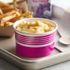OCS Parts Paper Ice Cream Cups | 10-Count | 6 Ounce Disposable Dessert Party Cups for Frozen Yogurt, Ice Cream, Hot or Cold Foods | Heavy Duty Leak Resistant 3.5 Inch Food Cups view 3