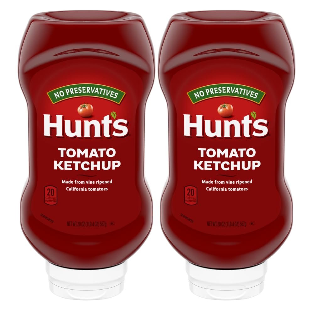 Ketchup Bottle, 20oz bundle, (2 Pack Bundle), by Litezout