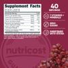 Nutricost Electrolytes Complex, Grape Flavored, 40 Stickpacks - Advanced Hydration Complex view 2