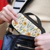 ASQVTIFE Yellow Flower Insulin Cooler Travel Case Portable Water Resistant Insulated Diabetic Medication Organizer Carrying Cooling Bag for Insulin Pen and Other Diabetic Supplies view 3