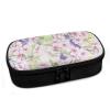 ASQVTIFE Pink Flowers Butterflies Insulin Cooler Travel Case Diabetes Cold Bag Diabetic Medication Cooler Bag Mini Medical Cooling Pouch Insulated Cooler Bag Small Diabetic Bags for Supplies view 2