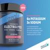 Zeal Electrolyte Powder - 30 Servings | Keto Electrolytes Powder | Zero Sugar, BCAAs, B-Vitamins | Potassium, Zinc, Magnesium | Hydration Powder Recovery Drink | Strawberry Vanilla view 3