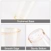 Clawsoff 12 oz Gold Plastic Cups, 100 Pack Cold Party Drinking Cups, Plastic Cup Tumblers, Disposable Gold Cup for Party, Wedding, Halloween, Christmas view 3