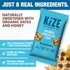 KiZE Energy Bars - Oatmeal Chocolate Chip - 20-Count - Gluten Free, Dairy Free, Non-GMO, and High Protein Meal Replacement Energy Bars, Clean and Simple Food Ingredients - 7g High Protein Snacks (20 Count) view 3