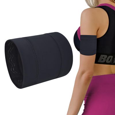 Upgraded Diabetes Insulin Arm Band for Freestyle Libre Omnipod Dexcom Sensor Covers Fixation Insulin Pod Monitoring Systems Armband (Black, XS-S (8.7-9.6in))