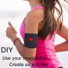 Upgraded Diabetes Insulin Arm Band for Freestyle Libre Omnipod Dexcom Sensor Covers Fixation Insulin Pod Monitoring Systems Armband (Black, XS-S (8.7-9.6in)) view 4