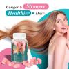 Lazpowfi Biotin Gummies -Hair Skin and Nails Vitamins for Men & Women, Vegan Vitamin B7, Supports Hair Growth and Stronger Nails,60 Day Supply-Raspberry-2 Pack view 2