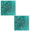 LFDSEPYM Turquoise Glitter Hand Towel Cleaning Towels Washing Towels Dish Cloths Quick Dry Dishcloths Soft Absorbent Dish Towels for Bathroom Kitchen 11.8''x11.8'' view 3