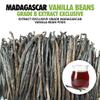 55 Organic Madagascar Vanilla Extract Exclusive Grade B Beans| 4" - 5" by FITNCLEAN VANILLA| Certified USDA Organic. Bulk Dry Whole Bourbon NON-GMO Pods view 3