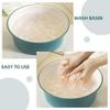 Healeved Bathroom Wash Basin Small Round Washing Basin Sink Lightweight Durable view 2
