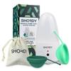 Shordy Menstrual Disc (2-Pack) with Electric Sterilizer  Small and Large Reusable Period Disc Starter Kit  12-Hour Leak-Free Protection  Soft Medical Grade Silicone view 1