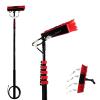 Telescopic Window Cleaning Pole Extendable Cleaning Brush Water Fed Cleaning Tools for Photovoltaic Panel Cleaning Trucks Windows view 1