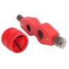 4Pcs Pipe Reamer and Cleaner Set, Maximum 1.7 InnerOuter Reamer for PPR PVC Copper Aluminum Tubing, 15mm 20mm Tubing Cleaner for Copper and Aluminum view 2