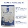 ARASHAN Laser Uzbek Rice  Premium White Long Grain Rice (2 LB / 902Gram) | Perfect for Pilaf, Plov, and Central Asian Cuisine view 3