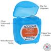 Acclean Dental Floss, Shred Resistant Nylon, Waxed, 12 Yards, Unflavored, 72/Bx. view 2