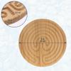 Finger Labyrinth - 6" - Cretan Style - Carbonized Brown - 10 Units view 3