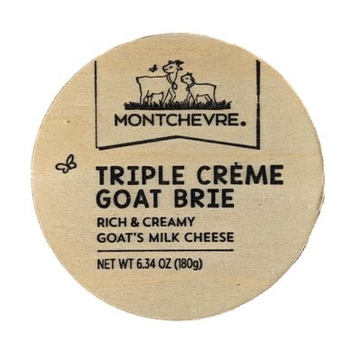 Triple Creme Goat Brie Montchevre 6.34 oz