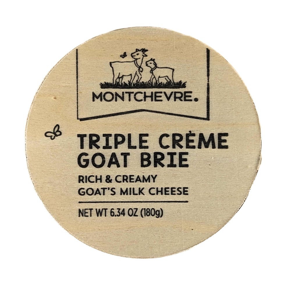 Triple Creme Goat Brie Montchevre 6.34 oz
