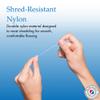 Acclean Dental Floss, Shred Resistant Nylon, Waxed, 200 Yards of Dental Floss, Mint Flavored, Office Size, 12/Bx view 3