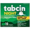 tabcin Nighttime Relief Softgels, Multi-Symptom Nighttime Relief for a Good Night's Sleep, 10 Softgels view 1