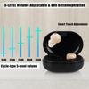 Dailytop Rechargeable Hearing Aids for Seniors, Invisible Hearing Amplifier with Intelligent Noise Reduction & Comfort Design, Small In Ear Hearing Aid with 5-Level Volume Adjustment (Beige) view 4
