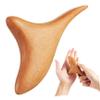 FOMIYES Wooden Gua Sha Board Massage Tool with Ergonomic Grip view 1