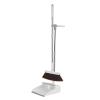 Broom and Dustpan Set for Home/Dustpan and Broom Combo Set,Standing Dustpan Dust Pan with Long Handle for Home Kitchen,Blue(White) view 1