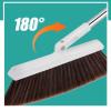 Broom and Dustpan Set for Home/Dustpan and Broom Combo Set,Standing Dustpan Dust Pan with Long Handle for Home Kitchen,Blue(White) view 3