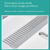 Broom and Dustpan Set for Home/Dustpan and Broom Combo Set,Standing Dustpan Dust Pan with Long Handle for Home Kitchen,Blue(White) view 4