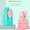 YHQCT 5Pcs Infant Nail Clippers Care Set Newborn Baby Healthcare Kits with Rabbit Storage Box Care Tools for Baby view 4