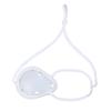 2 Pack Cataract Surgery Eye Patch Covered Edge Eye Shield Patch for Eye Surgery Recovery Covering Breathable After Surgery Eye Protection White Patch view 2