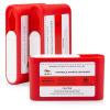 3 Pack Portable Sharps Container for Travel and Home Use,Pocket Travel Sharps Disposal Container,Specially Designed for Diabetic Needles and Test Strips Compact Size for Travel and Daily Personal Use view 1