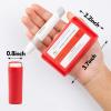 3 Pack Portable Sharps Container for Travel and Home Use,Pocket Travel Sharps Disposal Container,Specially Designed for Diabetic Needles and Test Strips Compact Size for Travel and Daily Personal Use view 4