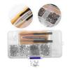 COLLBATH Glasses Repair Kit Screws Screwdriver and Eyeglass Nuts for Quick Repairs Portable Eyewear Maintenance Tool for Sunglasses and Eyeglasses view 2