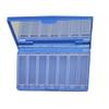 1-Pack Weekly Mirrored Pill Organizer Box 7 Day with One-Side Large Mirror,Easy Filling Portable Compact Lightweight Pill Case for Medication/Vitamins/Fish Oils/Supplements view 3