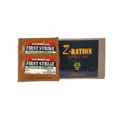 First Strik Bars 6 Packs - Cran-Raspberry, Apple Cinnamon, Chocolate, Mini Mocha and Variety Pack Options (12 Apple Cinnamon)