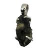 Pendant moldavite Sterling Silver Stone Pendant Crystal Mineral Stone Healing MOLPEN546C Geofossiles view 1
