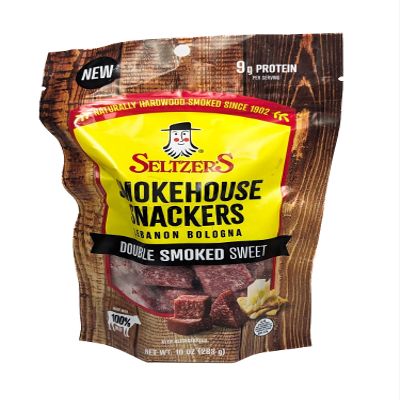 Lebanon Bologna Smokehouse Snackers, Double Smoked Sweet Flavor, 10 oz (Pack of 6)