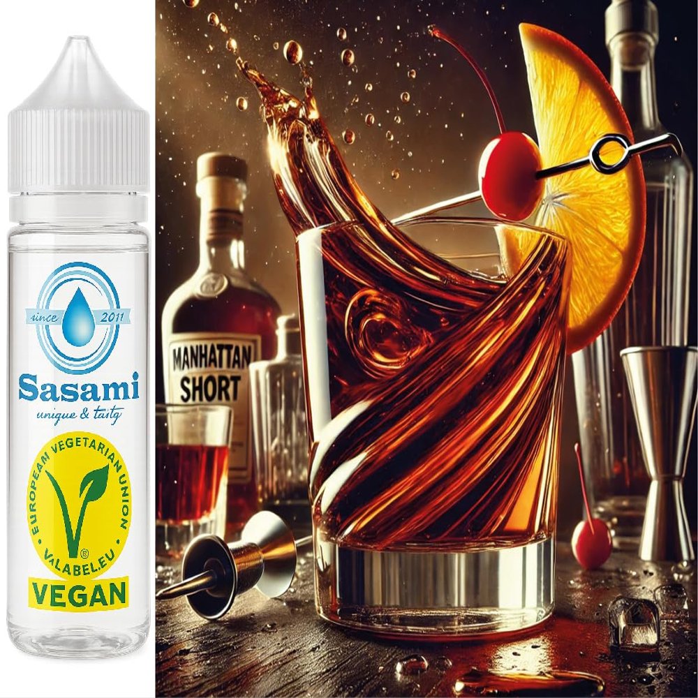 Manhattan Short Drink Flavor Concentrate - Vegan - Sasami - 100ml