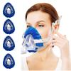 6 Pack Mask Liners Compatible with Medium Size CPAP Full Face Mask,Comfort Reusable Cushion Mask Covers,Absorbs Facial Oils and Moisture Improve The Comfort of Wearing The Mask (Medium Size) view 2