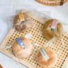 100 Pcs OPP Bags, Gift, Packaging, Candy Cookie, Raisin Sand Bags, Sweets Packs, Snack OPP, Mini, Small Portion Pastry Supplies, Cute with Stickers (3.1 4.7 inches) view 4