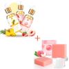 3PCS Yoni Oil & 2 Yoni Soap for Women, Ph Balance Remove Odor, Peach Strawberry Pineapple Essential Oil 1 fl oz/pc, 3.53OZ Essential Oil Soap view 1