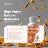 Allcoovita Berberine Supplement - Berberine 1500mg Per Serving,120 Capsules - Berberine HCI - Berberine Plus - Plus Pure True Ceylon Cinnamon, Berberine HCI Root Supplements Pills view 4