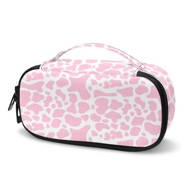 ASQVTIFE Pink Cow Stripe Insulin Cooler Travel Case Cooler Bag Insulin Pen Cooler Travel Case Diabetes Case Diabetic Medication Insulated Cooling Bag for Insulin Pens and Diabetic Supplies Storage