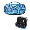 ASQVTIFE Dark Blue Striped Marble Insulin Cooler Travel Case Insulin Container Diabetic Insulin Cooler Insulated Cooling Bag Insulated Bags for Travel Insulated Zipper Pouch Cold Containers view 4