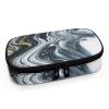ASQVTIFE Black White Texture Insulin Cooler Travel Case Diabetics Care Insulated Organizer Insulin Travel Case for Insulin Pen and Medication Diabetic Care Diabetes Travel Case Bag Insulin Packs view 2