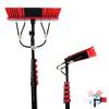 Extendable Window Cleaning Kit Telescopic Window Cleaning Pole Aluminum Water Powered Cleaning Brush Long Reach Window Cleaning Equipment Sol Panel view 1