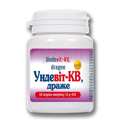 Undevit-KV 100 dragee